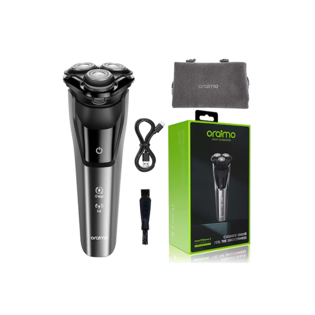 Oraimo OPC-RS20 SmartShaver 2 Dual Ultra-thin Rotary Electric Shaver
